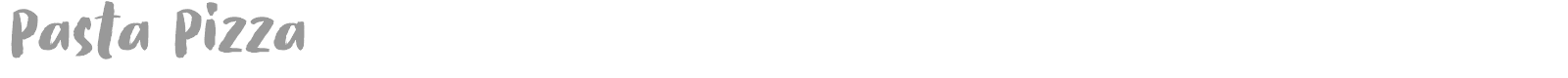 Pasta Pizza font preview